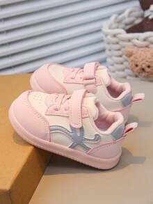 Zapatillas deportivas transpirables de suela blanda para niños pequeños, zapatos deportivos antideslizantes para bebés niños y niñas en primavera/otoño