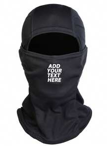 定制滑雪面罩，独特设计徽标定制拉法帽面罩，适合户外运动骑行 - 彩色 - 查看 12