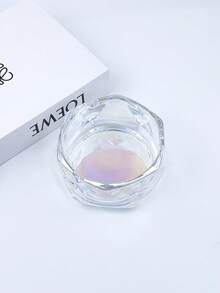 Ręcznie robiona, zabytkowa szklana popielniczka z kwiatowym wzorem – europejski prostokątny organizer na biurko i popielniczka, wielofunkcyjny element dekoracyjny do jadalni, salonu, popielniczka w stylu europejskim | Rzemiosło artystyczne