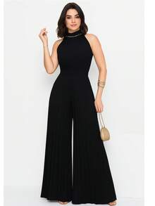 Women Jumpsuits - 黑色 - 查看 2