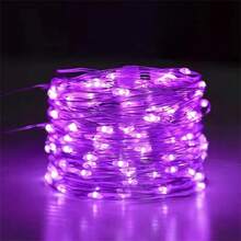 1pc 50/100/200/300LED Solar Fairy Lights Outdoor, 8 Modes Copper Wire LED Light String, Holiday Party Garden Decoration Light - Solar Copper Wire Light - View 15