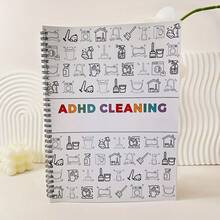 36-Page ADD Cleaning Planner A Comprehensive Home Maintenance Organization Checklist Covering Daily, Periodic, Monthly, And Yearly Tasks, Including A Chore Schedule, Quick Cleaning Tips, Seasonal Care, And Detailed Checklists On Durable Paper.