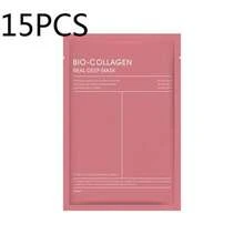 1/3/5/10片装胶原蛋白睡眠面膜，面部护理，保湿，提亮肤色，面膜，晒后修复，减少皱纹，护肤，焕发光彩，减少皱纹，提升弹性和光泽！适合所有肤质。