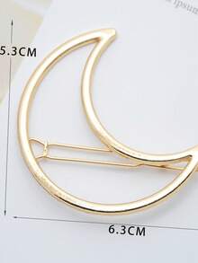 Elegantes pasadores de pelo de aleación de zinc redondos, pasadores de pelo metálicos, pasadores laterales de estilo europeo y americano, pasadores para cola de caballo, pasadores de pelo de aleación para accesorios de cabello de mujer