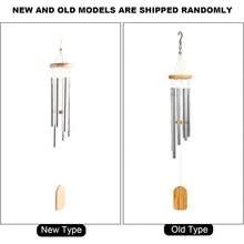 Campanas de Viento, Campanillas de Viento Grandes Conmemorativas de Simpatía a Prueba de Agua con Tubos de Metal para Decoración de Jardín y Balcón Al Aire Libre, Campanas de Viento metálicas - 1 - Ver 9