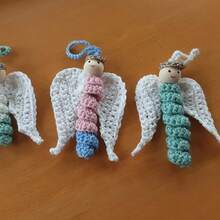 20pcs Smiling Face Wooden Beads Round Expression Loose Beads For Jewelry Making DIY Creative Hand String, Necklace Other Hanging Decors Beaded Craft Supplies - Beige - View 3