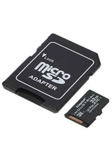 Memoria MicroSD 8GB,16GB,32GB,64GB,128GB Clase 10 UHS-I V10 100MB/s con Adaptador SD - Alta Velocidad, Ideal para Celulares, Cámaras, Drones, Consolas y Más - Negro - Ver 8