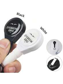 Microblading Eyebrow Pencil, Eyebrow Ruler Auxiliary Line Drawing Positioning Template - Multicolor - View 6