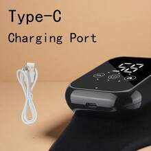 3-Mode 3-Heat Level Foot & Ankle Massager, USB Rechargeable, Triple Foot Massage, Portable & Wireless, 2000mAh Battery Capacity - Multicolor - View 4