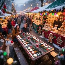 1 set/1 pièce/4 pièces/6 pièces Sets de table motif Lutin de Noël et Sapin de Noël, sets de table rectangulaires en polyester lavables en machine, protège-tables, sets de table isolants thermiques, décorations de table de restaurant, fournitures de fête, décorations de Noël pouvant être offerts en cadeau