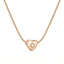 Clepsidra ®   Collares para mujer, collar inicial de Acero Inoxidable para uso diario. Cadenas para mujer resistente y elegante. Regalos y joyeria para mujer ideales para cumpleaños y bodas. Joyería, regalo - O - Ver 1