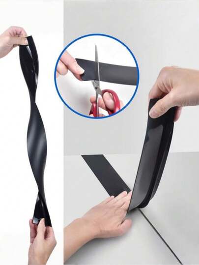 Sealing Tape To Water Damage And Ideal For Toilets, Doors, Windows, And Countertops, Water Damage Design Tape| Plastic Strip