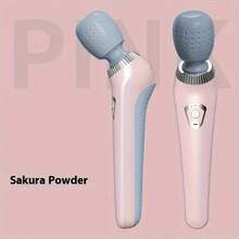 Portable Handheld Massager, 1200mAh USB Rechargeable Relaxation Massage Stick, Multi-Function Full Body Massage To Relieve Neck, Back, Leg And Waist - Multicolor - View 9