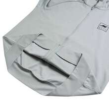 Skechers Hooded Jacket/Outerwear, Knit Fabric, Unisex Gym/Workout Wear P225U133 - Dawn Blue Gray - View 6