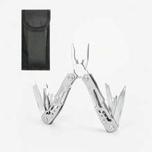 1 件户外露营生存救援工具不锈钢折叠便携式战术多功能钳子 24 合 1 多功能万能斜口钳五金 1 件多功能工具 24 合 1 多功能工具钳子，适用于生存露营和狩猎，适合男士、爸爸、丈夫和朋友的礼物