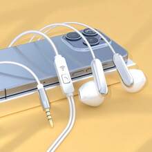 兼容 16 的 Type-C 数字耳机，舒适入耳式耳机，HiFi 立体声有线入耳式耳机，带麦克风和通话控制 - 彩色 - 查看 8