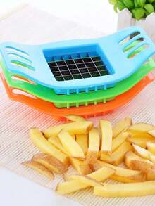 1 pièce Outil de fabrication de frites, coupe-pommes de terre multifonction