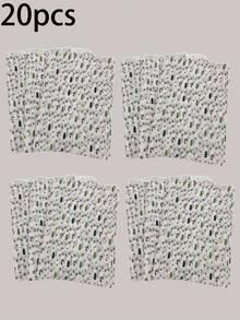 5/10/20 Pieces Of Christmas Light Pattern Thin Paper, Color (White), Christmas Tree, Candy, Stars -19.69 Inches * 13.78 Inches, Handmade Packaging Paper, Easy To Protect Items, Gift Box Filling, Party Decoration - Christmas Style Design, Durable Packaging, Holiday Packaging, Holiday Decoration, Party Packaging, Wedding Packaging, Gift Packaging, Essential Packaging Paper, Halloween, Christmas, Carnival