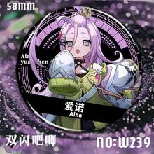 1pc & Song Of The Welkin Moon Character Merchandise - Song Of The Welkin Moon PV Character Badges (Fatui, Frostbearer, Witches, Knights Of Favonius, Abyss Order, Treasure Hoarders, Snezhnayan Sprites, Adventurers' Guild, Birthday Gift, Holiday Gift, Christmas Gift) - Multicolor - View 6