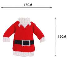 1 pieza Muñeca elfo navideño para repisa / Muñeca de 25-30cm, Suéter tejido con estampado temático navideño, Atuendo navideño, Regalo festivo