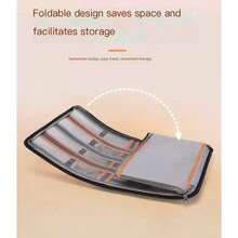 Foldable Pet Carrier Handbag With Breathable Mesh, Large Space For Cat Dog Travel Tote