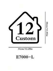 Customized Trash Can Stickers, Personalized Address Labels - Use House Number And Street Name Stickers To Personalize Your Trash Can, Customized House Number Address Label Stickers For Trash Cans - Multicolor - View 10