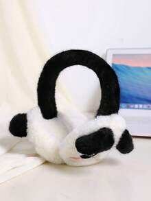1pc Women/Student Winter Ear Muffs, Panda & Capybara Design, Foldable For Easy Storage, Warm & Windproof Ear Protection, Suitable For Outdoor, Commuting Fall - Multicolor - View 14