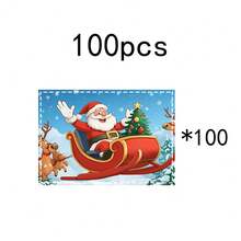 1 set/1 pieza/4 piezas/6 piezas Manteles individuales con estampado de trineo de renos navideños, manteles individuales rectangulares de poliéster lavables a máquina, protectores de mesa, manteles individuales termoaislantes, decoraciones de mesa de restaurante, suministros para fiestas, decoraciones navideñas que pueden regalarse