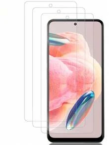 3 件装小米红米高清钢化玻璃屏幕保护膜、高铝硬化玻璃膜、防爆、防刮、防指纹、防油、触感顺滑、触感灵敏、小米红米手机配件、电镀高清显示屏、高透明度、防眩光、硬化、增强透明度膜（适用于小米红米）-防碎保护、硬包装 - 白色 - 查看 14