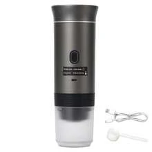 This Portable Espresso Machine Has A Self-Heating Function, Can Make Hot And Cold Beverages, Equipped With An LED Display, Suitable For Coffee Powder And Coffee Capsules, Built-In 2500*3mAh Rechargeable Lithium Battery, Very Suitable For Travel, Outdoor Activities And RV Use.