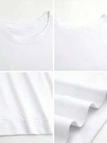 Punk Skull Graphic Crew Neck Sweatshirt – Edgy Statement Piece - 白色 - 查看 3