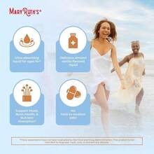 MaryRuth Organics Magnesium Liposomal| Magnesium Supplement | Magnesium Bisglycinate | Muscle &Amp; Bone Support | Mood Support Vitamin | Vegan | Non-GMO | Gluten Free | 1522 Fl Oz | 30 Servings - White - 查看 6