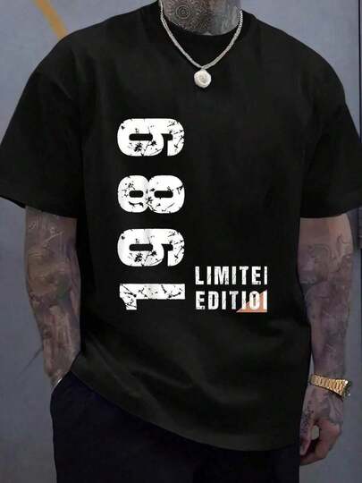 100% Algodón Regalos de 36º Cumpleaños para Hombres y Mujeres 36 Años Vintage 1989 Camiseta Gráfica para Mujeres y Hombres Tops Casuales Camiseta de Moda de Manga Corta 100% Sudadera de Algodón Pesado