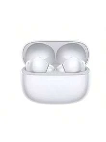 Xiaomi Redmi Buds 6 Pro Wireless Bluetooth Earphones With Noise Cancellation, Dual Dynamic Drivers, HD Sound Quality, Low-Latency Gaming Mode, Long Battery Life, Call Noise Cancellation, Comfortable Wear For Commuting/Music, White - White - View 1