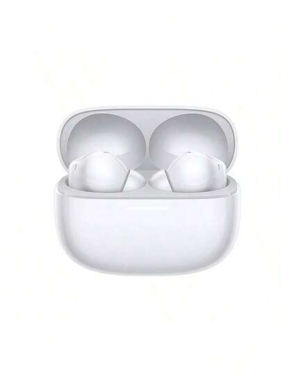 Xiaomi Redmi Buds 6 Pro Wireless Bluetooth Earphones With Noise Cancellation, Dual Dynamic Drivers, HD Sound Quality, Low-Latency Gaming Mode, Long Battery Life, Call Noise Cancellation, Comfortable Wear For Commuting/Music, White