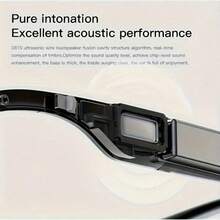 AI Smart Glasses, Supporting Real-Time Translation Of 160 Languages, Equipped With GPT Chat System, Male And Female Multi-Functional Audio Glasses, Built-In Microphone And Speaker, Playing Music And Amplifying Calls During Calls, Physical Color Changing Lenses, Multi-Functional Glasses, Language Translator, Modern Wearable Devices, Fashionable Smart Glasses, Lightweight Frame, Advanced Materials, Translation Glasses, Voice Control Glasses, Remote Workers, Technology Enthusiasts - Kính phiên dịch AI - Đen - Xem 5
