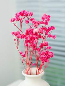 25/50/100/200/300 buc flori artificiale albe uscate, respirația bebelușului, umplutură pentru vaze cu flori fildeș pentru nuntă, casă, birou, petrecere, grădină, confecționare de felicitări, decor DIY