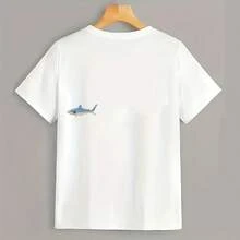 4pcs Blue Shark Embroidered Patches - Blue & White Ocean Theme Iron-On/Sew-On Fabric Appliques, High-Quality Heat Transfer/Sewing Decorative Patches For DIY Crafts, Clothing, Hats, Bags, Blankets - Ideal For Couples Outfits, Gifts, Journal Decorations - Fashionable Knitting Accessories, Embroidery Materials, Exquisite Details Embellishment