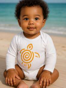 BABY BODYSUIT UV50+ PROTECTION - White - View 4