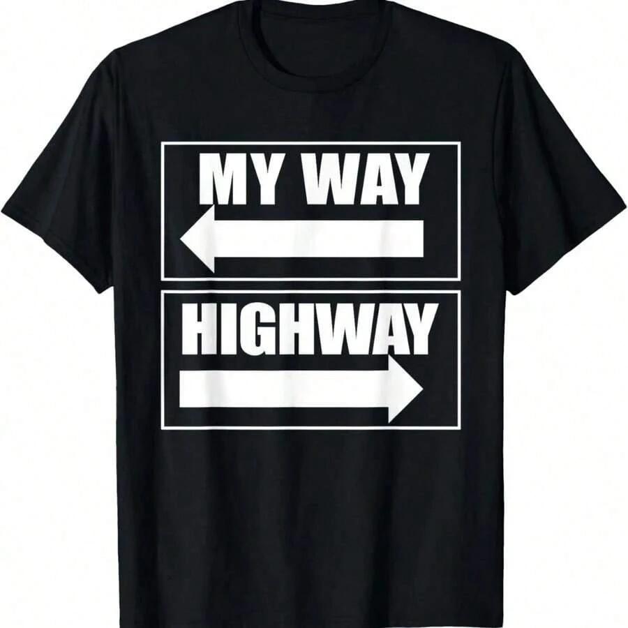 Camiseta Mi Manera o la Carretera - Negro - Ver 1