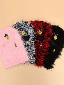 Distressed Balaclava Ski Mask For Men And Women - Knitted Balaclava Distressed Windproof Shiesty Full Face Mask Cold Weather Windproof Mask - A - View 10