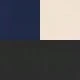 Navy Blue Light Apricot Black