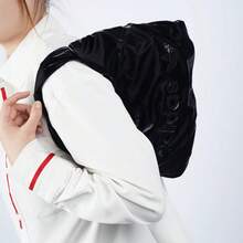 Adidas 阿迪达斯经典款三叶草标志印花拉链无袖PU云朵腋下手提包迷你托特包女士 - 黑色 - 查看 2