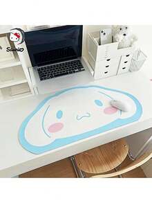 Sanrio 1pc Hello Kitty, Melody, Kuromi, Cinnamoroll, Pom Pom Purin Mouse Pad - Cute & Sweet, Double-Sided Faux Leather, Waterproof, Anti-Slip, Anti-Fouling Desk Mat - Ideal For Halloween And Christmas Gifts, Cartoon, Anti-Fouling, Office Desk Pad, Perfect Gift Back To School - Multicolor - View 4