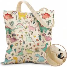 Aesthetic Tote Bag Girls - With Magnetic And Zipper Inner Pocket Women Lady Canvas Cotton Tote Bag