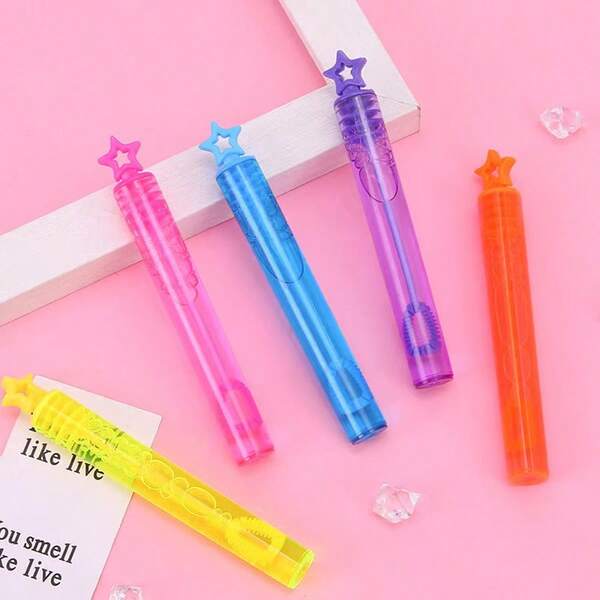 24 piezas Botellas de jabón de burbujas con diseños de dinosaurio/corazón/estrella, regalos de boda, suministros para fiestas de cumpleaños, regalos para duchas (sin solución de burbujas/accesorios incluidos), botellas vacías para manualidades DIY