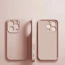 VRNOEI Carcasă de telefon cu protecție pentru lentile nouă, compatibilă cu 16, 15, 11, 14, 13, 12, 17 Pro Max, compatibilă cu 17 Air, 16, 14, 15 Plus, rezistentă la șocuri