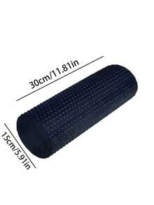 1 pieza Rodillo de masaje de tejido profundo para ejercicio de músculos de espalda y pierna - Usa el rodillo de espuma EVA para aliviar el dolor y mejorar la flexibilidad - Multicolor - Ver 10