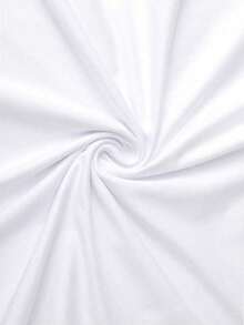 Halloween Nightmare Before Christmas Casual Pumpkin & Bow Lace Print Round Neck Short Sleeve T-Shirt For WomenCómodo Y Transpirable - 白色 - 查看 3