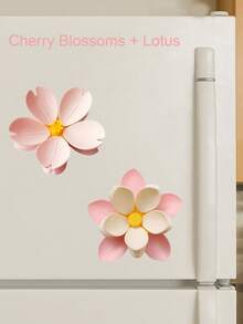 5个樱花图案封口夹，食品袋夹，冰箱磁贴，适用于各种塑料袋和零食袋，可用于卧室、旅行、办公室、学校、零食、面包、食品包装，实现密封 - 彩色 - 查看 17